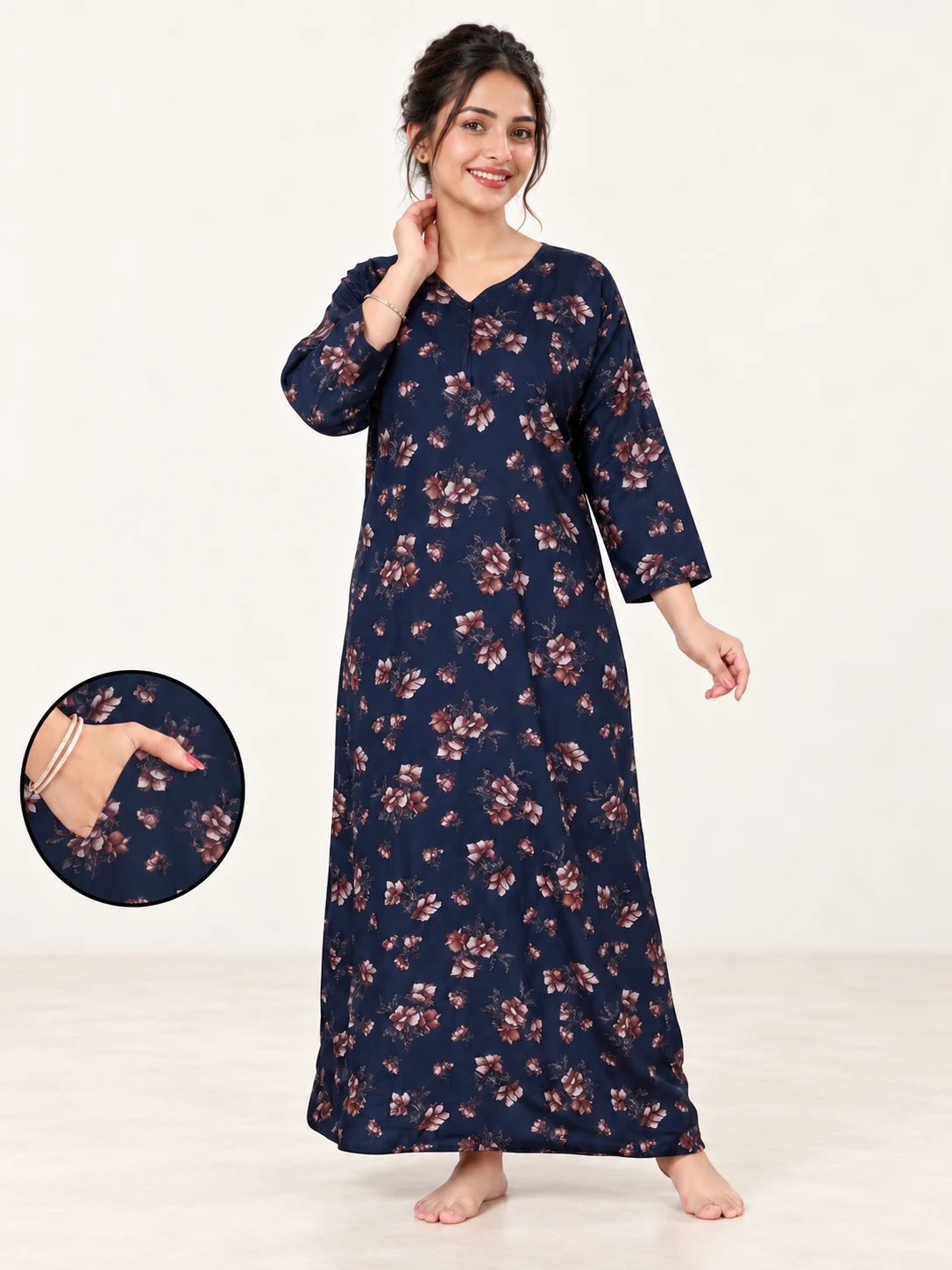Alfine Long-Sleeve Nighty